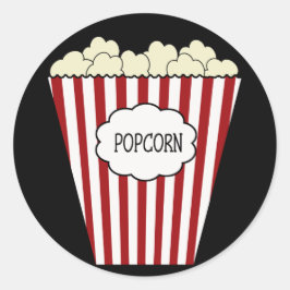 KRW Movie Theater Popcorn Aufkleber