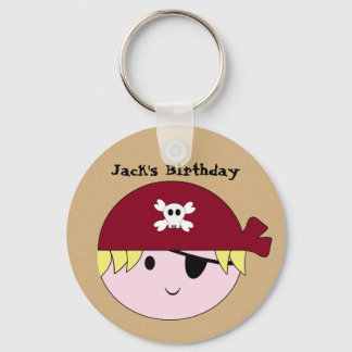 KRW Niedlich Custom Pirate Birthday Schlüsselanhän Schlüsselanhänger