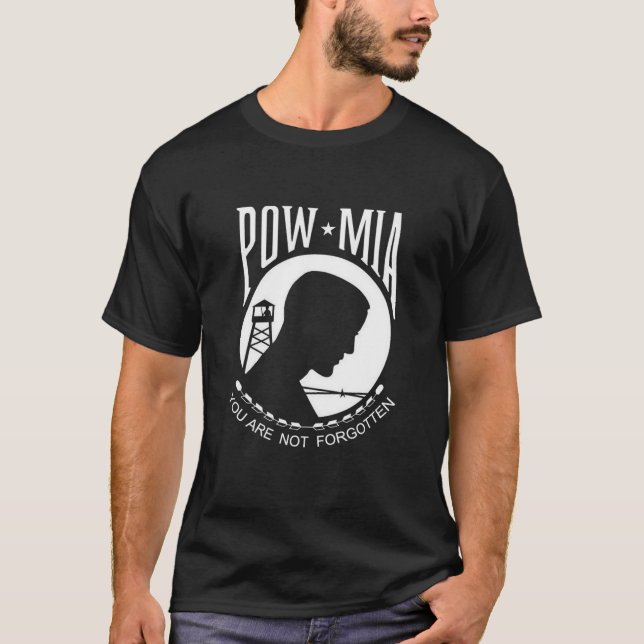 KRW POW-MIA werden Sie nicht vergessen T-Shirt (Vorderseite)