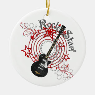 KRW-Rockstar-Gitarren-Schmutz-Verzierung Keramikornament