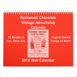 KRW Rockwood Schokoladenwerbekalender Kalender
