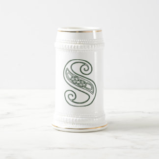 KRW - S - Celtic Mit Monogramm Stein Bierglas