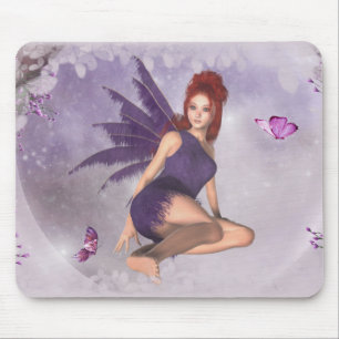 KRW-Schmetterlings-Traum-feenhafte Fantasie-Kunst Mousepad