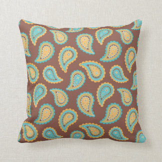 KRW-Sommer-Brisen-Paisley-Druck-Kissen Kissen