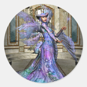 KRW The Fairy Godmutter Runder Aufkleber