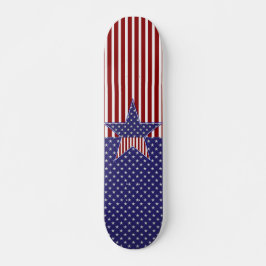 KRW US Flagge Skateboard