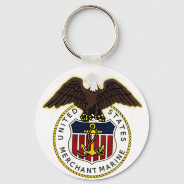 KRW US Merchant Marine Siegel Schlüsselanhänger (Vorderseite)