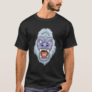 Kryptidcore Yeti Mythische Kreatur Folklore T-Shirt