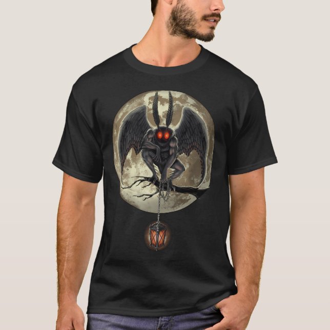 Kryptide Mothman T-Shirt (Vorderseite)