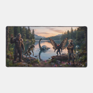 Kryptiden Bigfoot, Chupa, Mothman, Dogman Loch Schreibtischunterlage