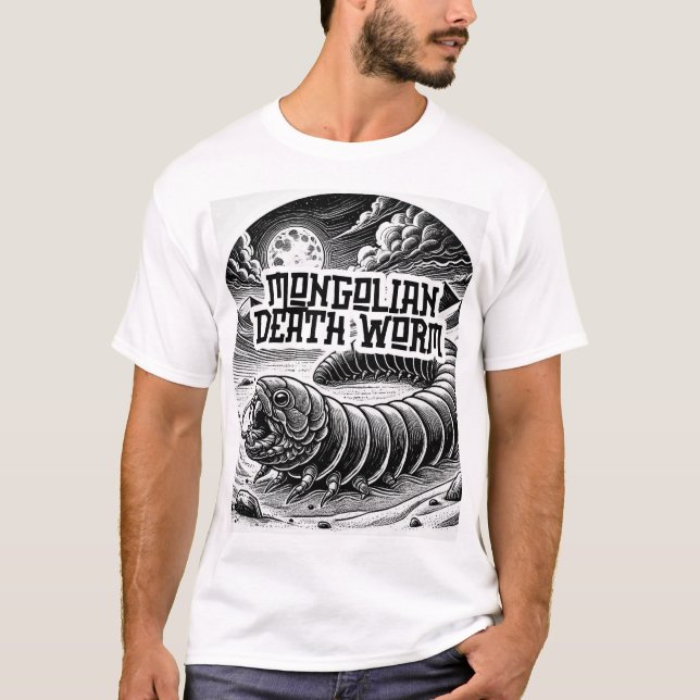 Kryptische Verschwörung - Der mongolische Todeswur T-Shirt (Vorderseite)