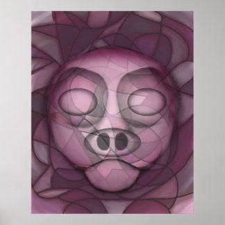Kryptisches Schwein Poster