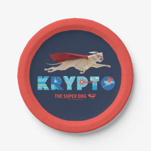 Krypto Der Super-Hund Pappteller