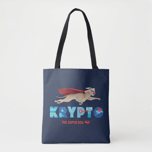 Krypto Der Super-Hund Tasche (Vorderseite)