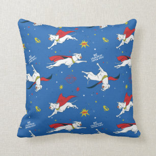 Krypto Flying Pattern Kissen
