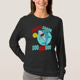 Krypto-Hai Btc Ethereum Kryptowährung Bullenmeere T-Shirt