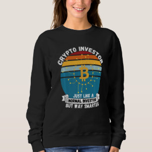 Krypto-Investor-Plan B Hodl Krypto-Blockchain Cry Sweatshirt