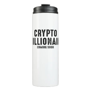 Krypto Millionär kommt bald Thermosbecher