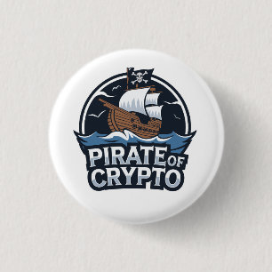 Krypto-Pirat Button