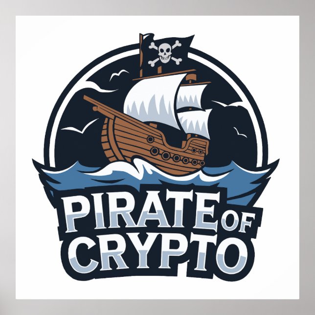 Krypto-Pirat Poster (Vorne)