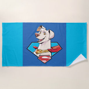 Krypto S-Shield Graphic Strandtuch