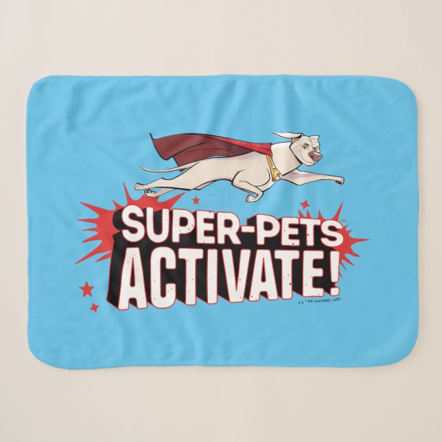 Krypto: Super-Pets aktivieren! Sherpadecke (Vorderseite (Horizontal))