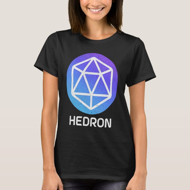 Krypto von Hedron auf PulseChainHEX Einnippen T-Shirt (Vorderseite)