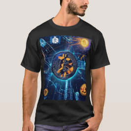 Kryptoblüte in der Stadt T-Shirt