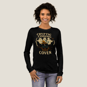 Kryptocoding Coven Computer Lehrer Halloween Tri-Blend Shirt