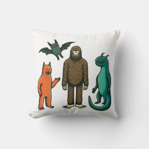 Kryptofreunde: Bigfoot, Chupacabra, etc. Kissen