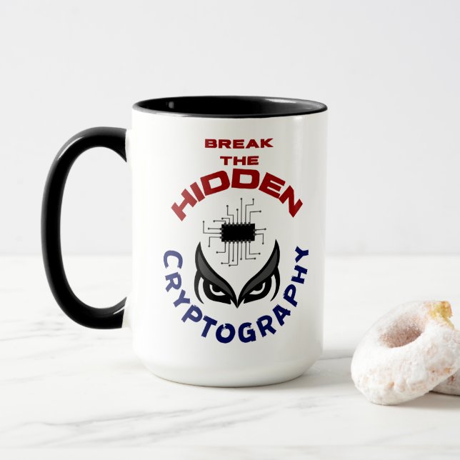Kryptographie auf Mainframe-Plattform  Tasse (Mit Donut)