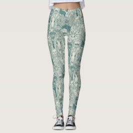 Kryptokiefer-Perlen-Leggings Leggings
