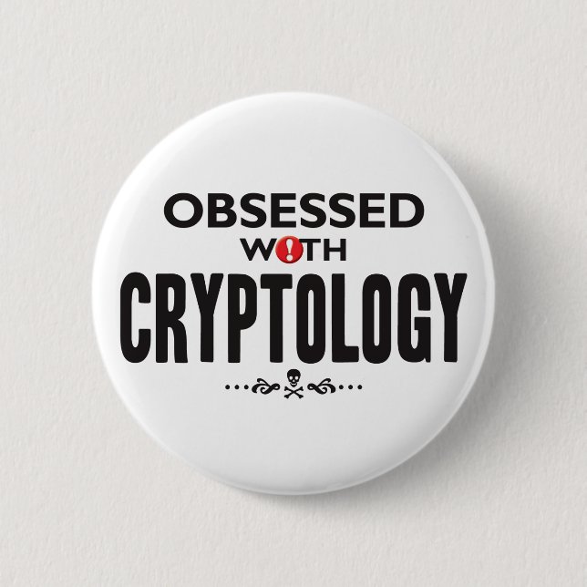 Kryptologie besessen gewesen button (Vorderseite)