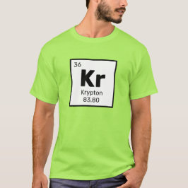 Krypton/Periodic Table - Kr Element T - Shirt