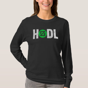 Kryptowährung für Männer und Frauen Zilliqa Hodl Z T-Shirt