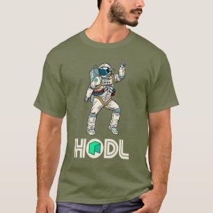 Kryptowährung Talk NEO Fun HODL NEO Disco Moon T-Shirt
