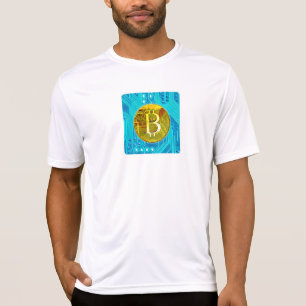 Kryptowährungs-Bitcoin & Chip T-Shirt