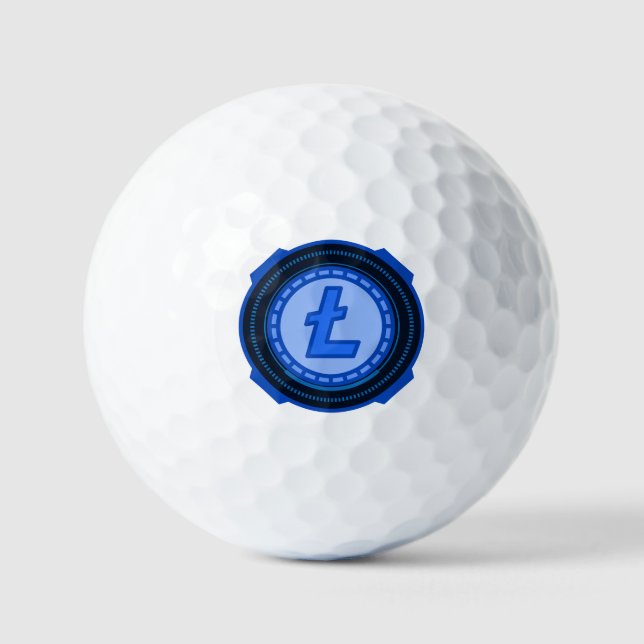 KRYPTOWURRENCY LITECOIN GOLFBALL (Vorderseite)