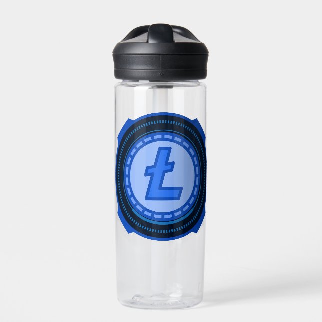 KRYPTOWURRENCY LITECOIN TRINKFLASCHE (Vorderseite)