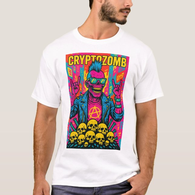 KRYPTOZOMBIE T-Shirt (Vorderseite)