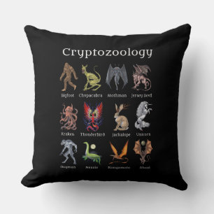 Kryptozoologie Kreaturen Kissen
