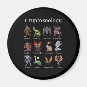 Kryptozoologie Kreaturen Magnet