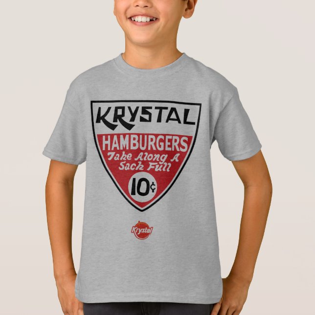 Krystal 10 Cent-Schild T-Shirt (Vorderseite)