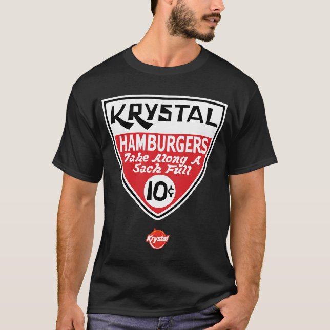 Krystal 10 Cent-Schild T-Shirt (Vorderseite)