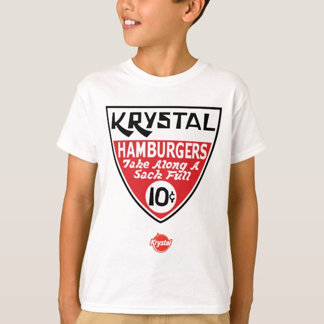 Krystal 10 Cent Shield T-Shirt (Vorderseite)