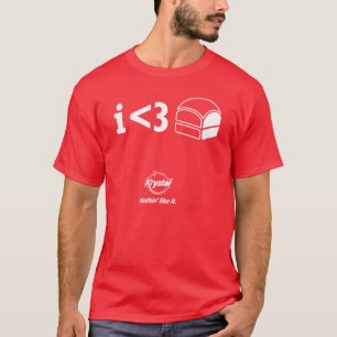 Krystal 3rd Place - I <3 Krystals! T-Shirt