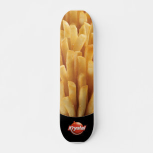 Krystal brät Skateboard