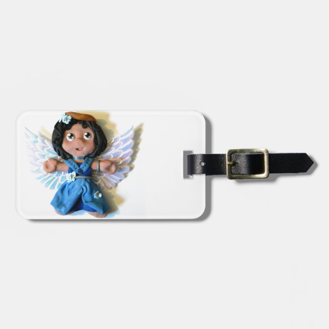 Krystal Engel I Gepäckanhänger (Vorderseite horizontal)