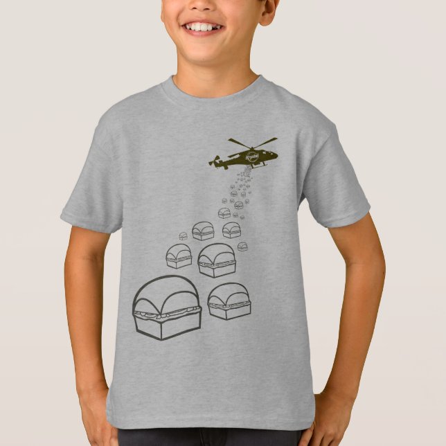 Krystal Hubschrauber T-Shirt (Vorderseite)