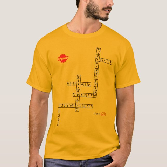 Krystal Kreuzworträtsel T-Shirt (Vorderseite)